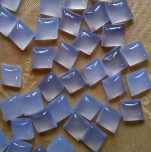 blue chalcedony cabochons
